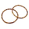 Bamboo bag handles ø20 cm - Bamboo dark (2 Pieces)