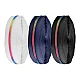 Continuous nylon rainbow zipper no 5 - White (1 Meter)