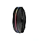 Continuous nylon rainbow zipper no 5 - Black (1 Meter)