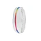 Continuous nylon rainbow zipper no 5 - White (1 Meter)