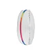 Continuous nylon rainbow zipper no 5 - White (1 Meter)