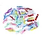 Cloth clips / pegs 12x56 mm - Random mix (50 Pieces)