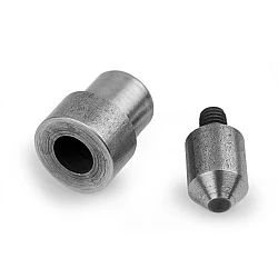 Hand press dies mold for hole making ø12; 18; 20 mm - Nickel (1 Set)
