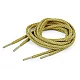 Reflective shoe laces length 130 cm - Very light grey (10 Pieces)