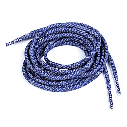 Reflective shoe laces length 130 cm - Blue (10 Pieces)
