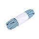 Reflective shoe laces length 130 cm - Very light grey (10 Pieces)