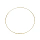 Lacquered metal circle hoop ø60 cm - Silver (1 Piece)