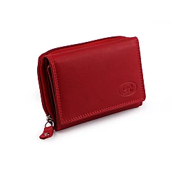 Ladies leather wallet - Red (1 Piece)