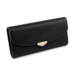 Ladies wallet 9.5x19 cm - Black (1 Piece)