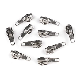 Slider for nylon zippers no 5 - Nickel (50 Pieces)