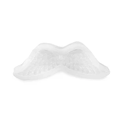 Silicone form - wings 4.4x10.5 cm - White (1 Piece)