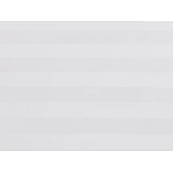 Cotton satin fabric stripe - White (1 Meter)