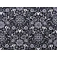 Cotton fabric / canvas - folk style - Blue dark (1 Meter)