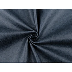 Imitation leather, back glued with thin felt - Ash blue (1 Meter)