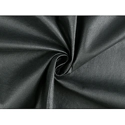 Imitation leather, back glued with thin felt - Steel grey (1 Meter)