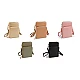 Crossbody bag with mobile phone pocket  11.5x18 cm - Grey-green (1 Piece)