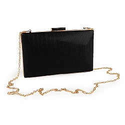 Clutch purse / evening bag - Black (1 Piece)