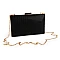 Clutch purse / evening bag - Black (1 Piece)