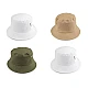 Cotton summer hat, unisex - White (1 Piece)