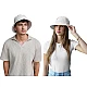 Cotton summer hat, unisex - White (1 Piece)