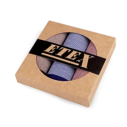 Men's handkerchief / gift box - Random mix of colours and desi (1 Box)