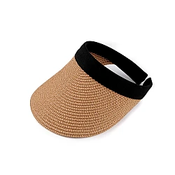 Women's summer visor - Natural brown (1 Piece)