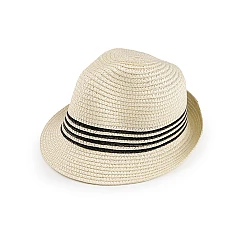 Children's summer hat / straw hat - Natural light (1 Piece)