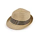 Children's summer hat / straw hat - Blue dark (1 Piece)