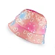 Girls summer hat, heart - Blue light (1 Piece)