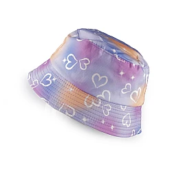 Girls summer hat, heart - Light violet (1 Piece)