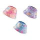 Girls summer hat, heart - Blue light (1 Piece)