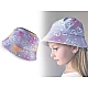 Girls summer hat, heart - Blue light (1 Piece)