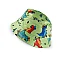 Boys summer hat, dinosaur - Lightgreen (1 Piece)