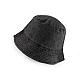 Unisex cotton summer hat - Black (1 Piece)