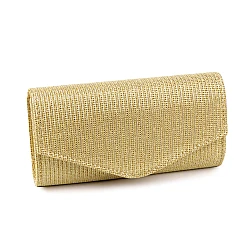 Clutch purse / evening bag, with lurex - Gold (1 Piece)