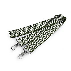 Adjustable shoulder strap replacement width 3.8 cm - Green (1 Piece)