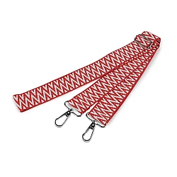 Adjustable shoulder strap replacement width 3.8 cm - Red (1 Piece)