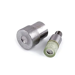 Hand press dies mold for double cap rivets ø8 mm - Nickel (1 Set)