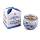 Scented candle in glass jar 90 g - Light pink (1 Piece)