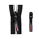 Slider for nylon / spiral zippers no 6 - Black (5 Pieces)
