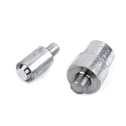 Hand press dies mold for matte eyelets / grommets, inner ø10 mm - Nickel (1 Set)