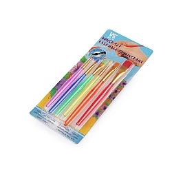 Set of brushes for diy craft - As pictured (1 Set)