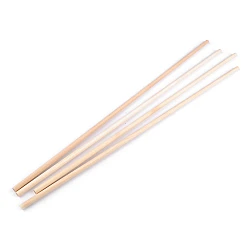 Wooden dowel / stick for macramé 50 cm - Natural light (4 Pieces)