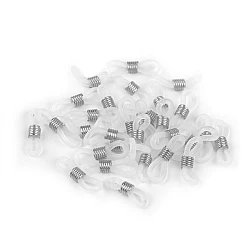 Silicone eyeglass hooks - White (30 Pieces)