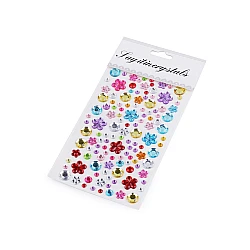 Self-adhesive crystal stickers - Mix (1 Card)