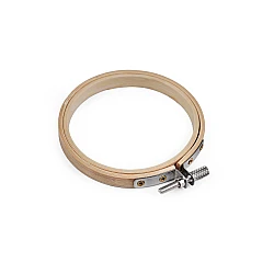 Bamboo embroidery hoop ø8 cm - Bamboo light (1 Piece)