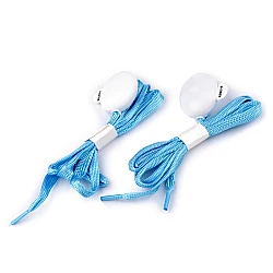 Led light up shoelaces length 120 cm - Blue light (1 Pair)