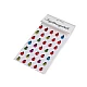Self-adhesive ladybugs on an adhesive strip - Red (1 Card)