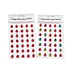 Self-adhesive ladybugs on an adhesive strip - Red (1 Card)