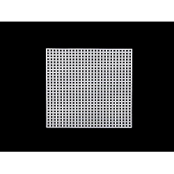 Plastic canvas grid for cross stitch - White (1 Piece)